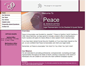 Tablet Screenshot of peacelaw.net